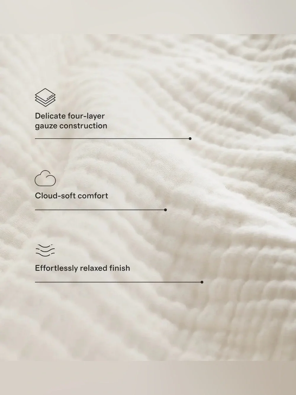 NWOT Quince Organic Cotton Gauze Sham Set, King (Olive)